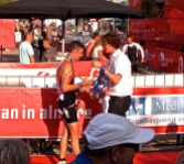 Crossing the line at Challenge Almere 2014